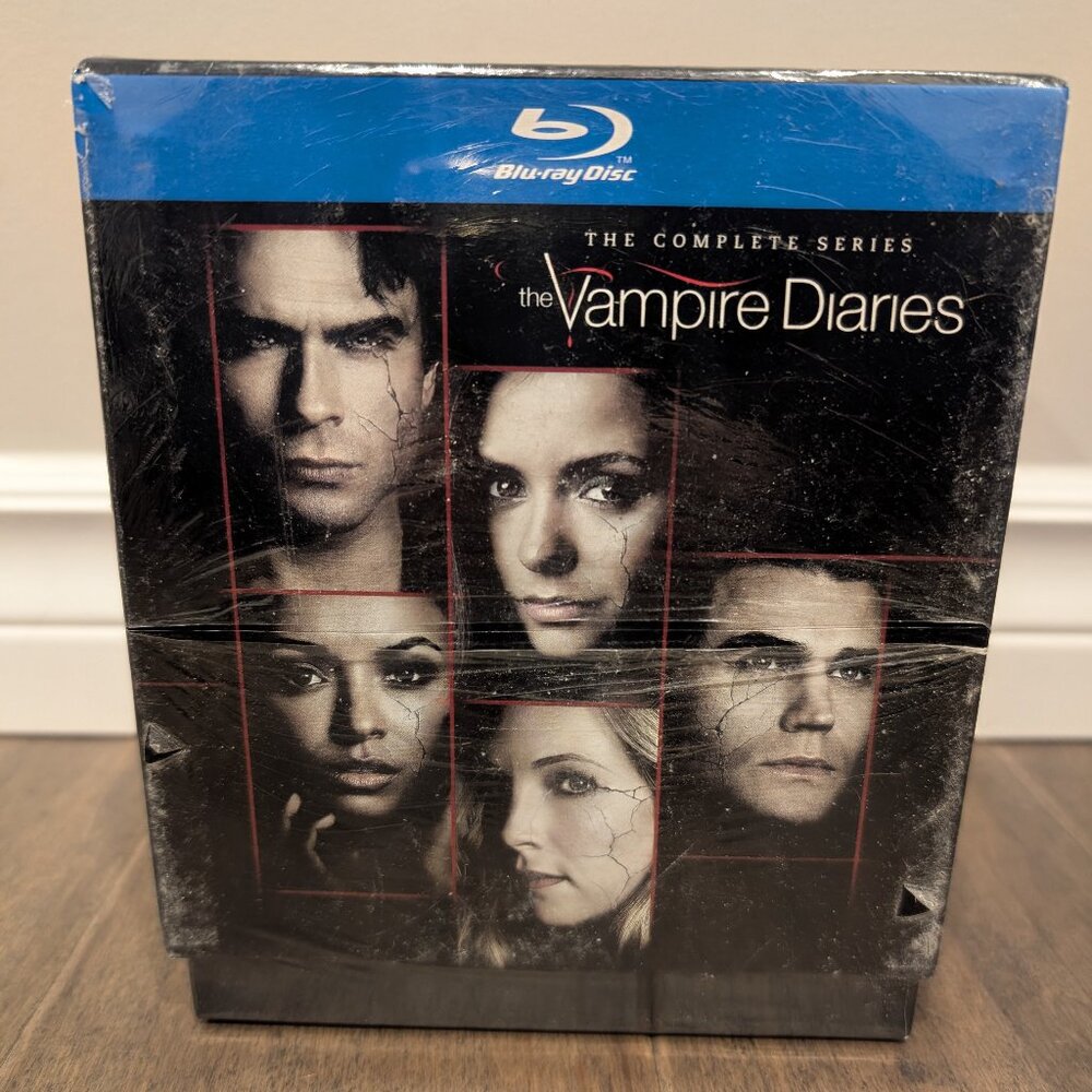 Brand New, Sealed The Vampire Diaries Complete Series Blu-Ray Set